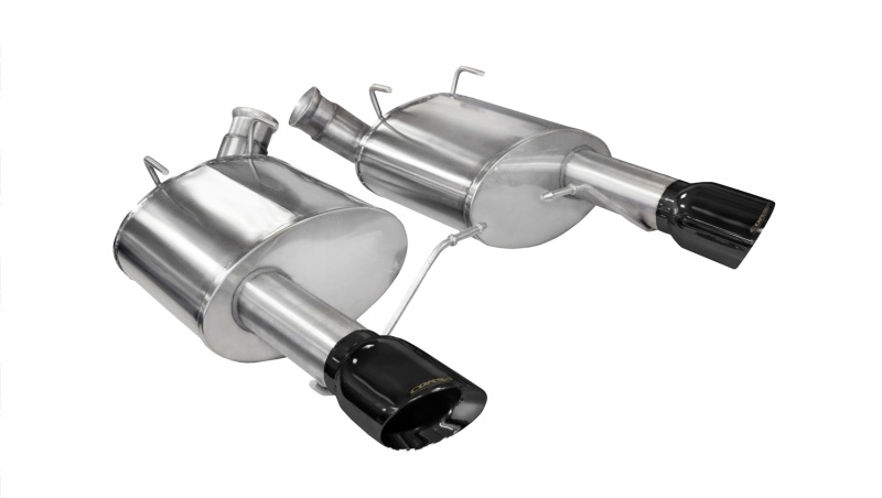 Ford Mustang Performance Exhaust - Rear - CORSA Performance - Axle-Back Xtreme - Black - `11-`14